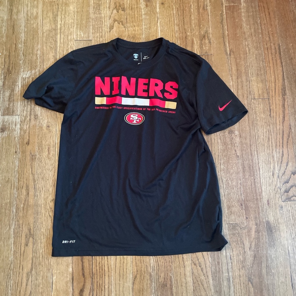 NFL Nike Dri-FIT Training Tee - Black & White - Picture 2 of 5